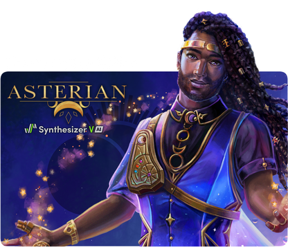 ASTERIAN Synthesizer V Voice Database (DVD Physical Edition) [Leftover Stock]