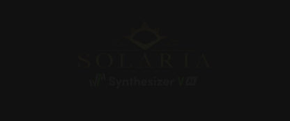 SOLARIA Synthesizer V Voice Database (Digital Download)