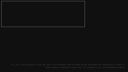 JOVIE - Synthesizer V Studio 2 Voice Database (Digital Download) [PRE-ORDER]
