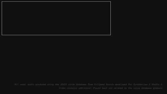 JOVIE - Synthesizer V Studio 2 Voice Database (Digital Download) [PRE-ORDER]